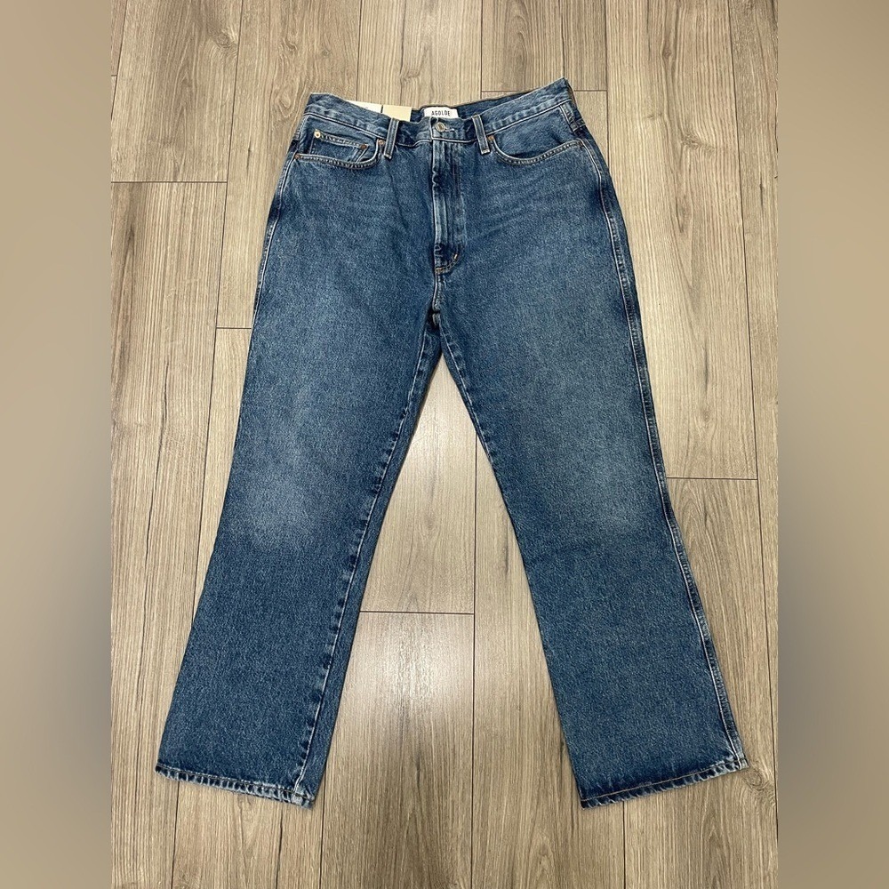 AGOLDE Pinch Waist High‎ Rise Kick Size 31 Jeans Denim Sphere